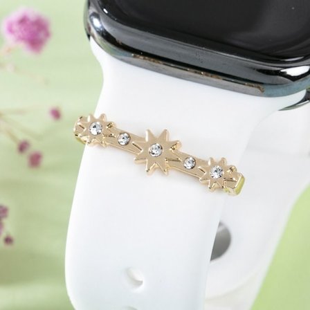 Apple Watch Band Watch Band Ornament Dekorativ Ring ORANGE