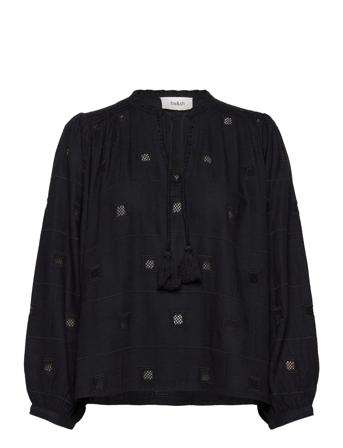 Ravel Blouse Bluse Langermet Svart Ba&sh*Betinget Tilbud