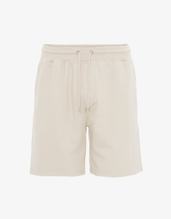Classic Organic Sweatshorts - Ivory White - L
