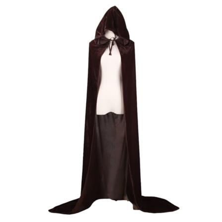 Halloween Kostymer Kappa Hooded Witch Long Cloaks Hood Capes