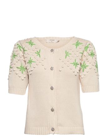 Cramanza Knit Cardigan Beige Cream