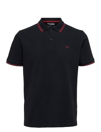 Slhdante Sport Ss Polo Noos Black Selected