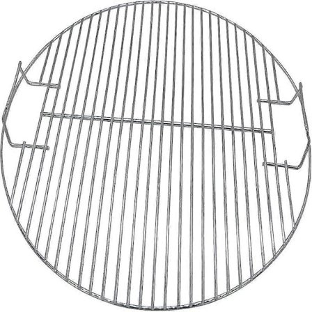 44,5 cm grillgaller i rostfritt stål för kolgrillar som Weber, Char-Broil och keramiska grillar som Large Big Green
