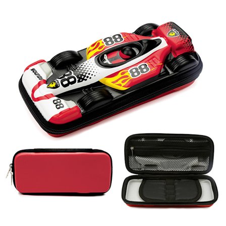 1 x Stor Kapacitet Racerbil Blyantsæske, Blyantboks, Opbevaring