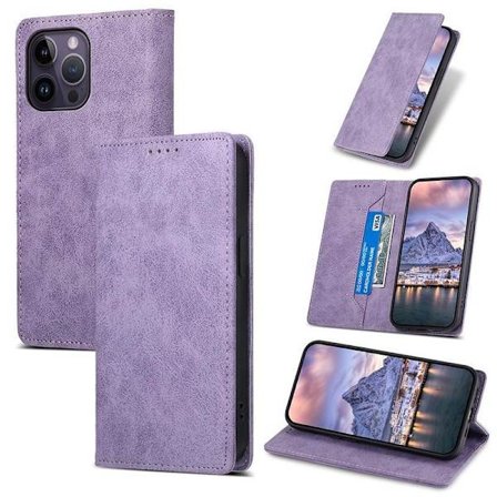 (För Samsung A32 5G) Retro PU-läder plånbok telefonfodral med RF