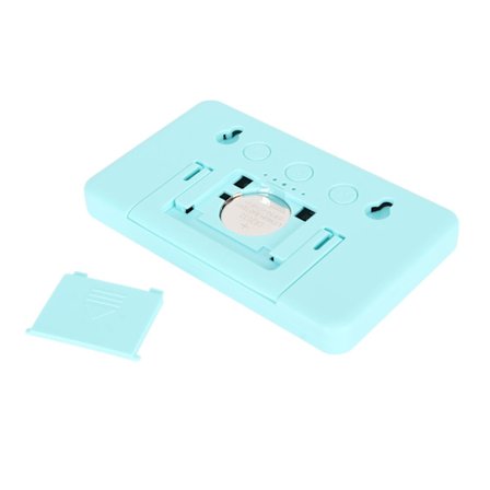 Wall Digital Clock Digital Desk Clock Blue Large Screen For Office