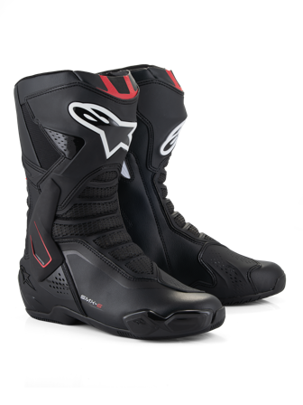 Stivali Moto Alpinestars SMX-6 V3 Nero/Bianco/Rosso 47