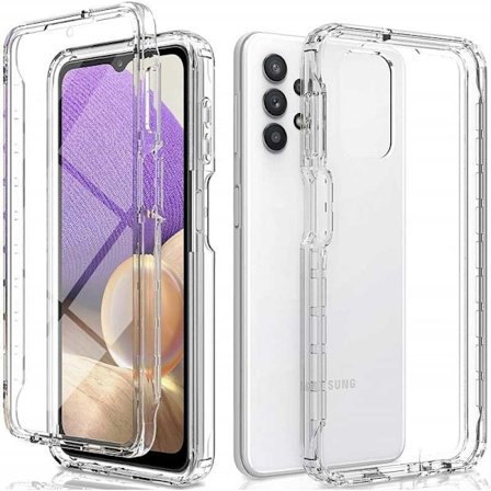 360° fuld dækning og stødabsorberende cover Samsung A72 5G Transparent