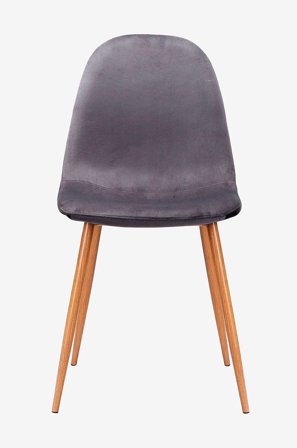 Loft24 - Spisebordsstol Monza, 2 stk. - Grå - Stole - Fra Homeroom