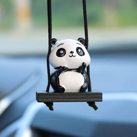Panda il Interiör Prydnad il ackspegel Pendel - spot sales