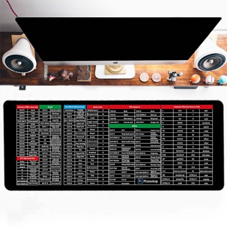 Quick Key Mousepad Näppäimistöalusta 300X800X3MM2 2