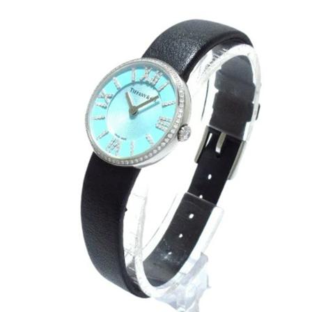 Tiffany & Co. Pre-owned, Pre-owned Stainless Steel watches Zwart, Dames, Maat:ONE Size