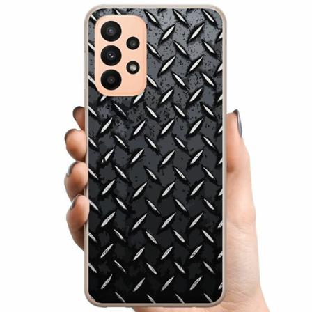 Samsung Galaxy A23 Tpu Mobilskal Metalliskt Mönster