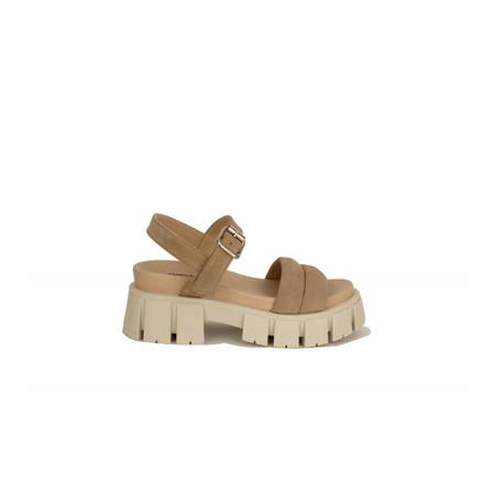Janet & Janet, Susan sandals Beige, Dames, Maat:39 EU