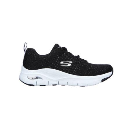 Skechers Sneakers , Zwart , Dames , Maat: 40 EU