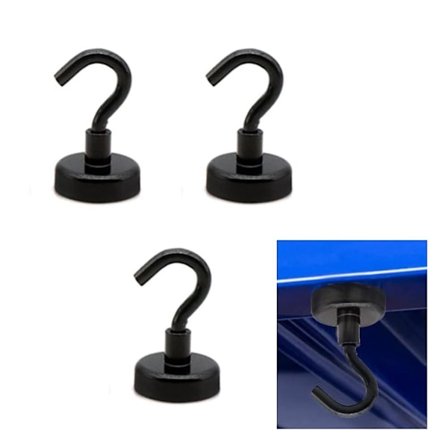 9 kpl Vahva magneetti koukku Vedenpitävä suihkumaali Magneetti koukku Ei jälkiä Magneetti koukku