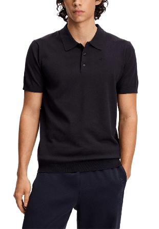 J.Lindeberg Ridge Knitted Polo Tröjor Herr Blå XXL