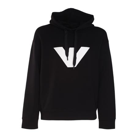 Emporio Armani, Hoodies Zwart, Heren, Maat:L