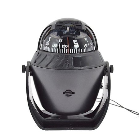 Marin Navigationskompas med Lysende Vandafvisende til Bil
