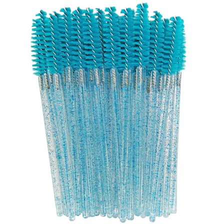 10-pak øjenvippebørster, øjenvippebørste, mascarabørste