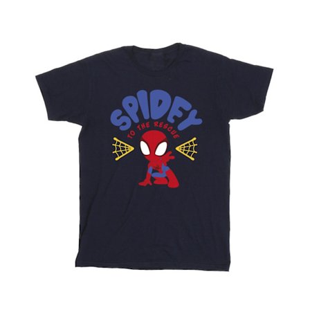 Marvel Boys Spidey And His Amazing Friends Rescue T-Shirt 12-13