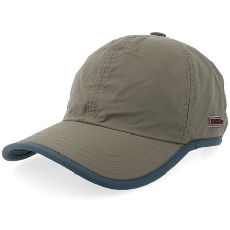 Stetson - Grön unconstructed Keps - Baseball Cap Outdoor Olive With Blue Dad Cap @ Hatstore