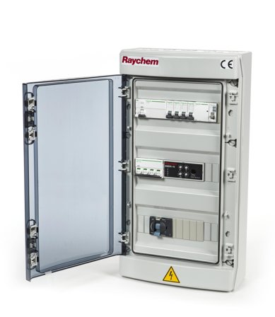RAYCHEM SBS-R-GM Automatikskåp EMDR-10, tak 3x16 A, Värme