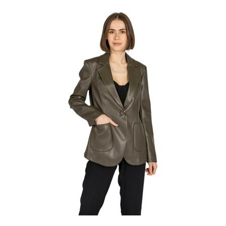 Patrizia Pepe Jacket , Grijs , Dames , Maat: S