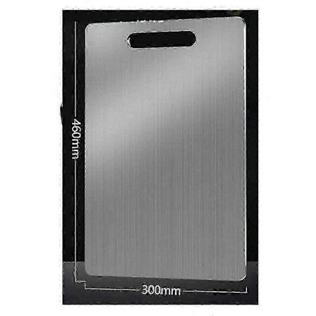 Stort titanium skærebræt til hjemme- og restaurantbrug