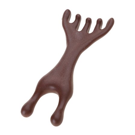 5-klo hovedbundsmassagekam, harpiks hovedbundsmassager hoved Gua Sha børste til kvinder og mænd