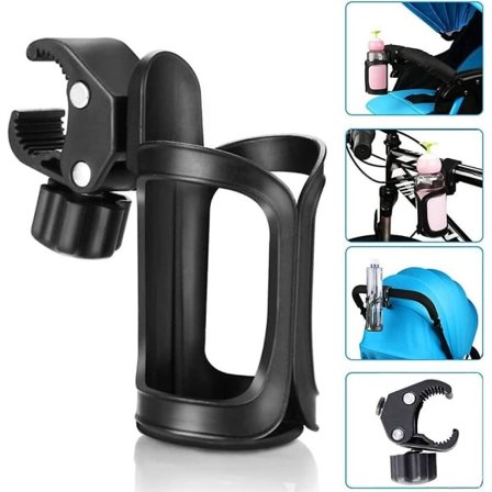Roterbar vandflaskeholder til cykler, nem at montere og praktisk