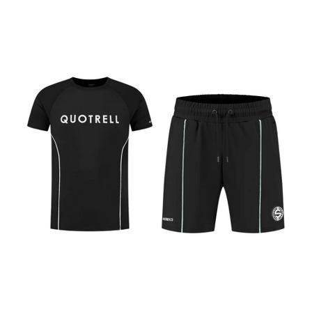 Quotrell Torino Zomerset , Zwart , Heren , Maat: 2XL Trainingspakken