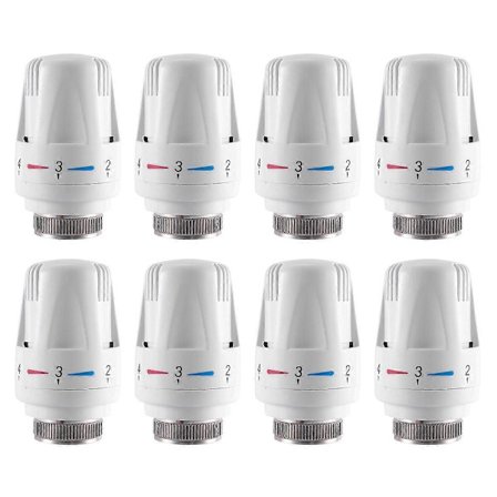 8 kpl Termostaattinen patteriventtiili Termostaatti Patteriventtiilin vaihto