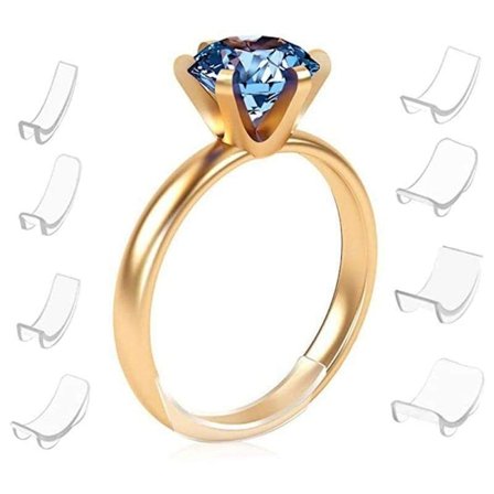 Ringjustering til justering af ringstørrelse - 8 stk