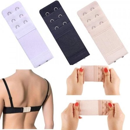 3-PACK Bh förlängare / Save A Bra Mjuk behåförlängare