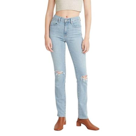 Levi's, Slim-fit Jeans Blauw, Dames, Maat:W27 L30