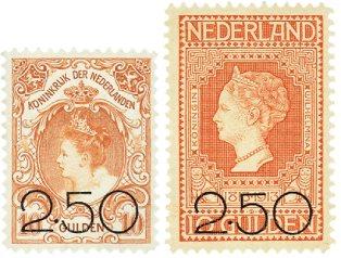 Holland 1920 - NVPH 104-105 - Ubrugt