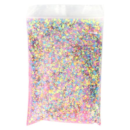 50g Mix Färgad Glitter Hexagonformad Glitter Ansikte Kropp Ögon Nagelkonst Dekoration Glitter