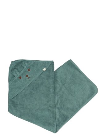 Fabelab Towel - Bear - Green - ONE SIZE