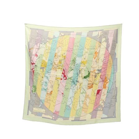 Hermès Vintage Pre-owned Scarf grå, Dam Vintage Accessoarer, Dam, Storlek: ONE SIZE