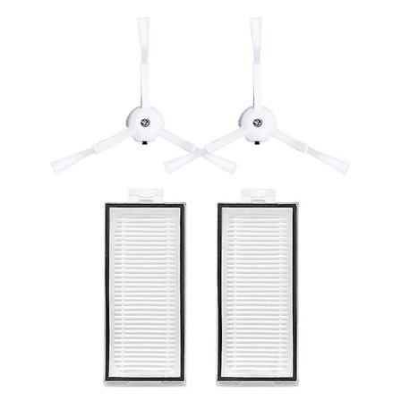 För Xiaomi Stone Q7 Max / Q7 Max+ Sidoborstfilterdelarsats