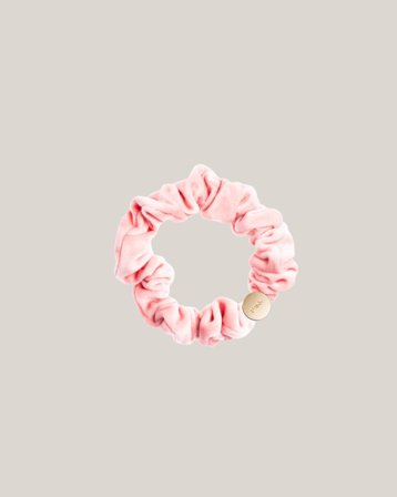 Dark Department Velvet Mini Scrunchie Rosa Accessoarer Tjej - Kids Brand Store