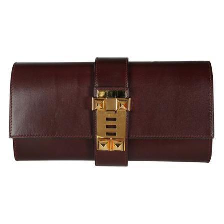 Hermès Vintage Pre-owned Clutches , Rood , Dames , Maat: ONE Size Vintage Tassen