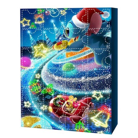 Julekalender 2024 Adventskalender Blind Box 24-dagers nedtelling kalender Blind Box
