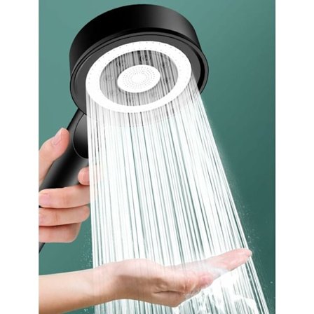 Duschhuvud, Vattenbesparande Anti-Kalk Duschhuvud, Duschhuvud, Högtrycks Duschhuvud för Badrum