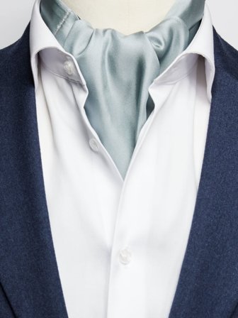 John Henric Men's Grauer Krawattenschal Size Onesize