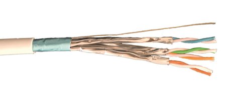 Elko EKO01746 Datakabel 500 m, skjermet, F/UTP C6A, Stikkontakter & kabler