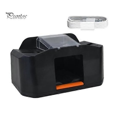 Automatisk kortblander 2000mAh Genopladelig Støjsvag Elektrisk Poker Kortgiver Maskine Kortuddelingsværktøj Kasino Udstyr