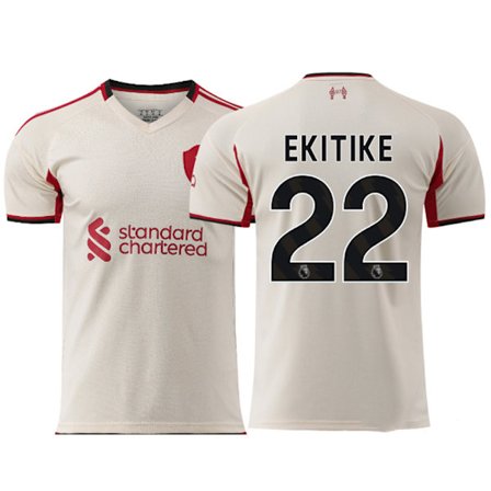25-26 Liverpool F.C. Bortatröja NO.22 EKITIKE Träningsfotbollströja S-2XL