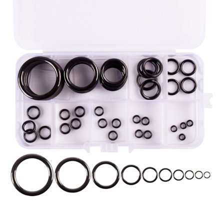 40 stk. stangreparations sæt stangspids reparations sæt keramisk spids fiskestang guide spids